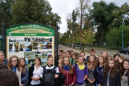 Otwarcie Edukacyjnej  Ścieżki Przyrodniczej w parku