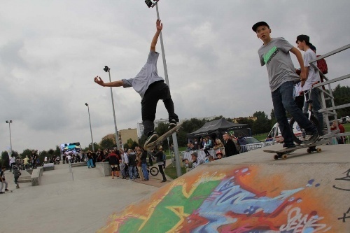 Legnicki skatepark oficjalnie otwarty