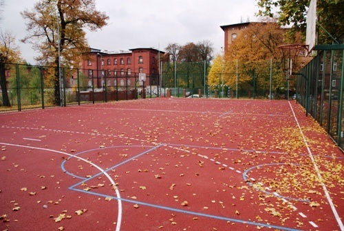 Uczniowie mają super boiska