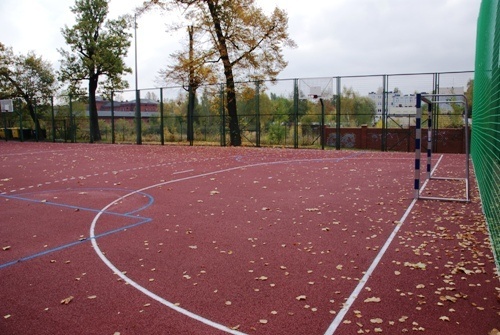 Uczniowie mają super boiska