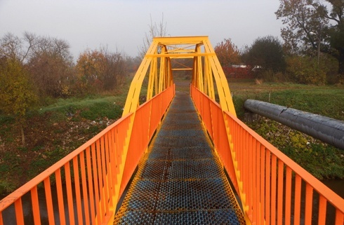 Most nad Czarną Wodą jak nowy