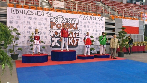 Krajowe sukcesy zawodników  Klubu Karate Shotokan TORA