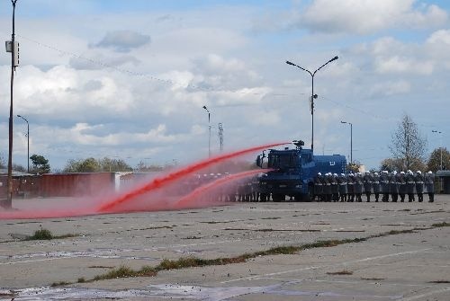 Pokaz dla uczniów klas mundurowych