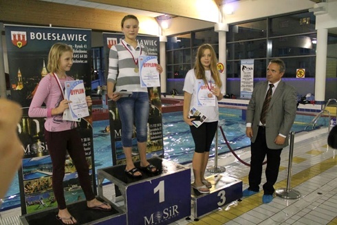 Trzecie miejsca zajęli: Maja Gulka (10-12 lat)