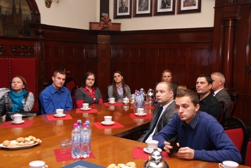 Autorzy zwycięskich projekt&oacute;w LBO gośćmi prezydenta Legnicy