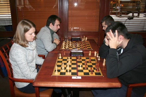 Zagrali szachiści z prawdziwym refleksem