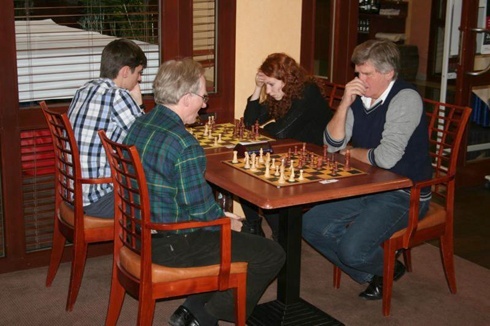 Zagrali szachiści z prawdziwym refleksem