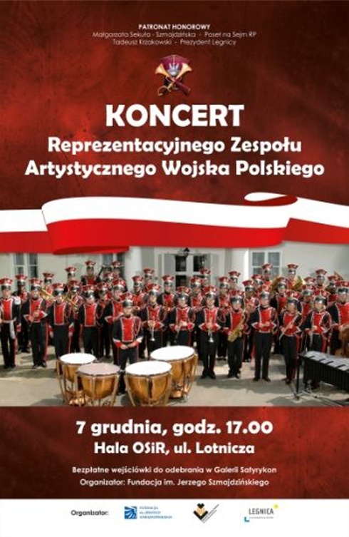 Wielki koncert artystów Wojska Polskiego w Legnicy