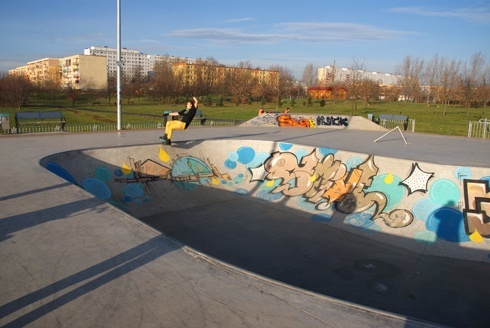 Skatepark padł ofiarą wandali