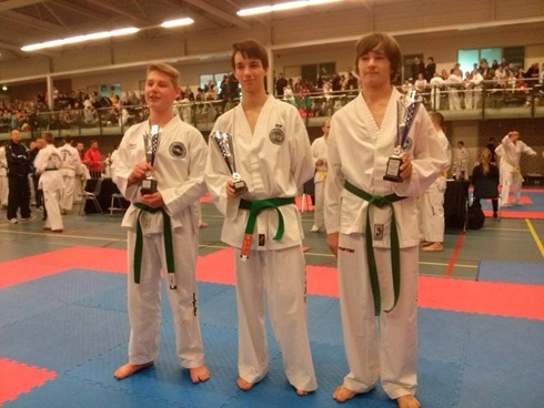 Holenderskie medale naszych zawodników taekwon-do
