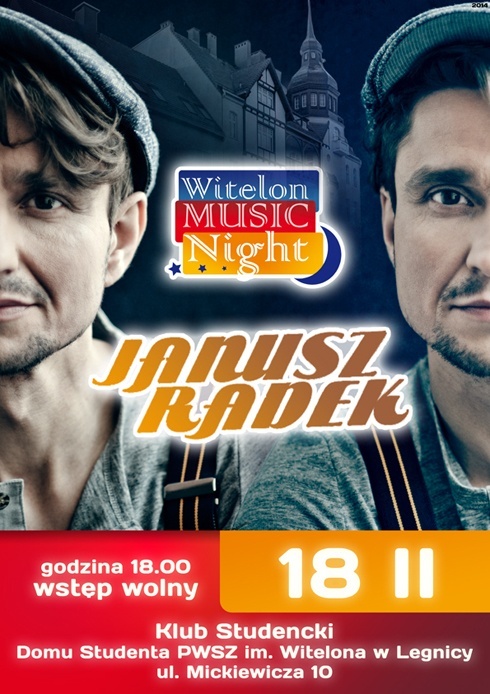 Janusz Radek „Na głos i ręce” podczas Witelon Music Night