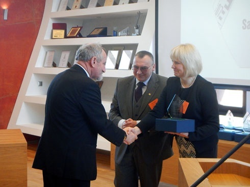 Geodeta Miejski wyróżniony statuetką