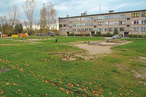 plac przy ul. Wielog&oacute;rskiej