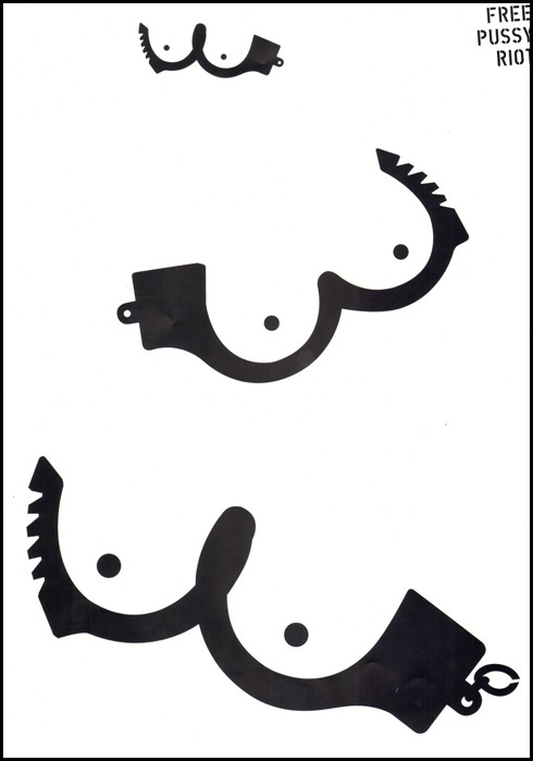 Lex Drewiński (Niemcy/Polska) praca &bdquo;Fre Pussy Riot&rdquo;