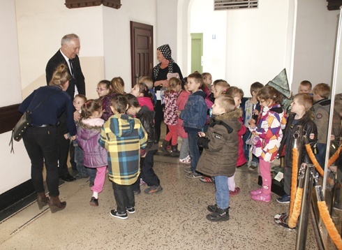Przedszkolaki z wizytą u prezydenta