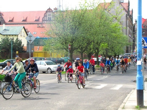 Niedzielna wycieczka rowerowa za miasto