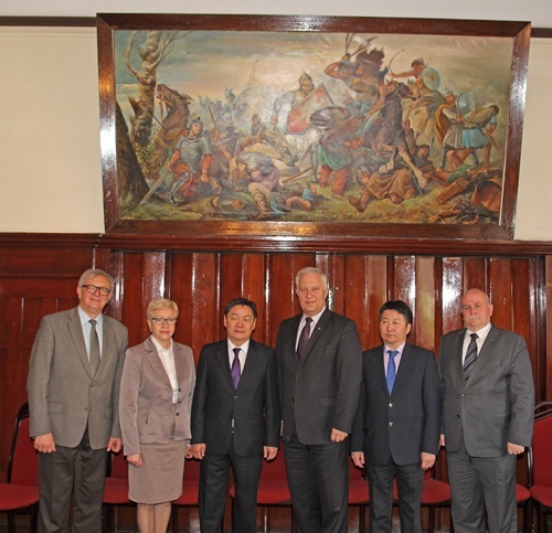 Ambasador Mongolii z wizytą w Legnicy