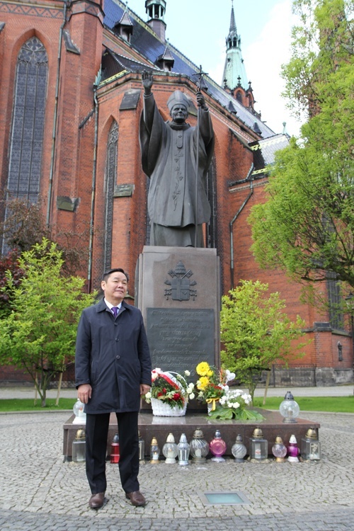 Ambasador Mongolii z wizytą w Legnicy