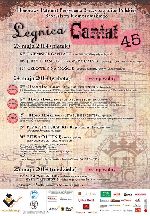 program Cantata 45