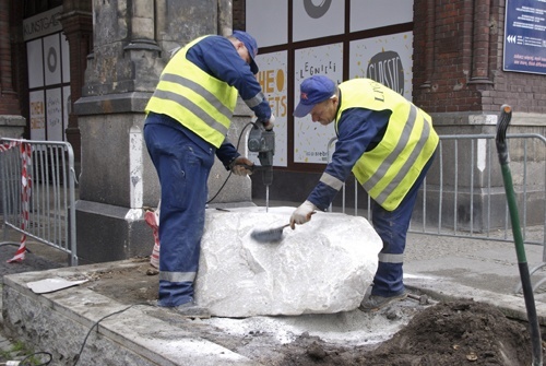 Julek stanął przy Rynku