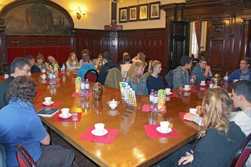 Młodzi Niemcy z wizytą w Legnicy