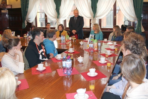 Młodzi Niemcy z wizytą w Legnicy