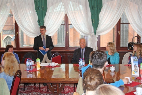 Młodzi Niemcy z wizytą w Legnicy