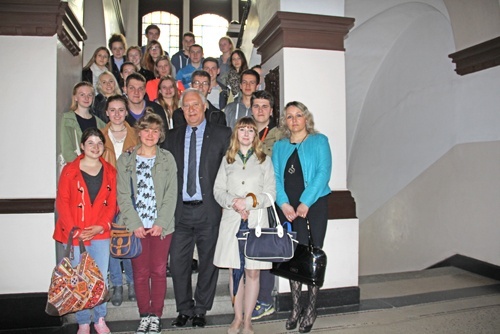 Młodzi Niemcy z wizytą w Legnicy