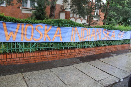 Wioska Indiańska przed Dniem Dziecka