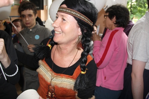 Wioska Indiańska przed Dniem Dziecka