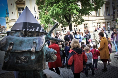 Młodzi legniczanie powitali Julka