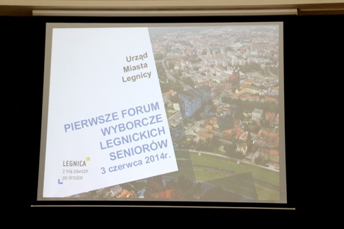 I legnickie Forum Wyborcze  wyłoniło Miejską Radę Seniorów