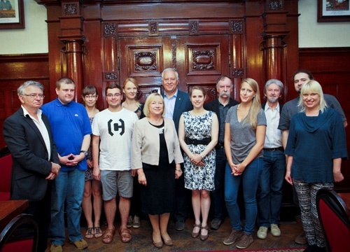 Studenci z Viadriny z wizytą w Legnicy