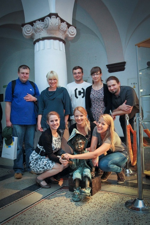 Studenci z Viadriny z wizytą w Legnicy