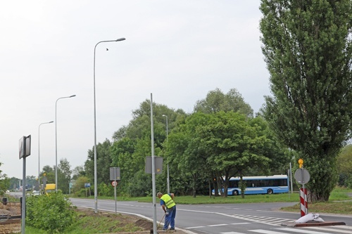 Kolejne bezpieczne przejście dla pieszych  powstaje przy ul. Poznańskiej