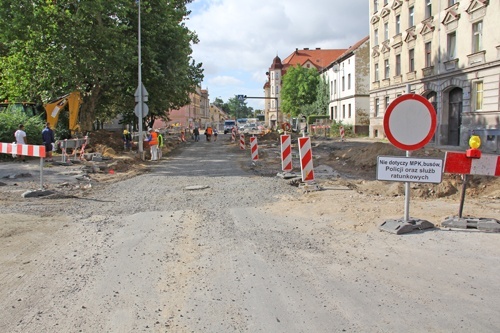 Skomplikowane prace na ul. Jaworzyńskiej