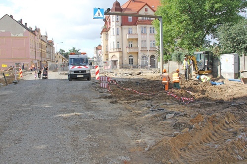 Skomplikowane prace na ul. Jaworzyńskiej