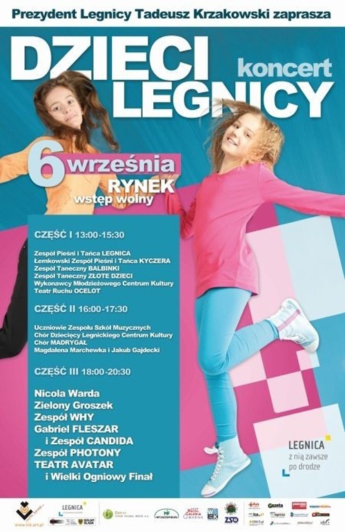 W sobotę wielki koncert &bdquo;Dzieci Legnicy&rdquo;