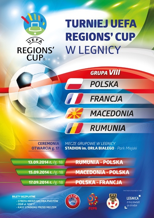 plakat RegionsCup Legnica 2014