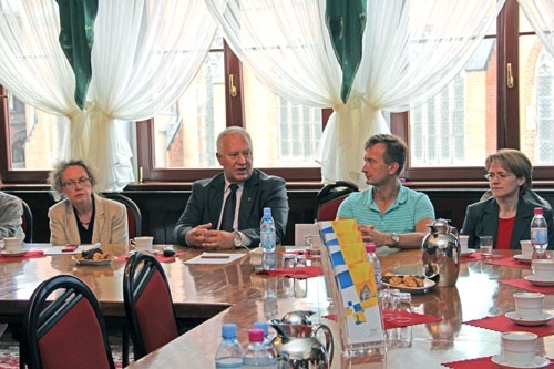 Goście z Saksonii u prezydenta