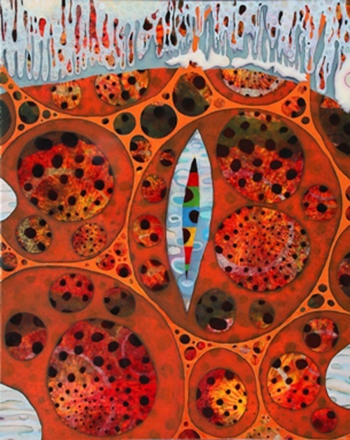 Malarstwo organicznych wykwit&oacute;w w Galerii Sztuki