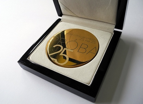 Galeria Sztuki medalowym „Organizatorem 25-lecia”  branży złotniczej