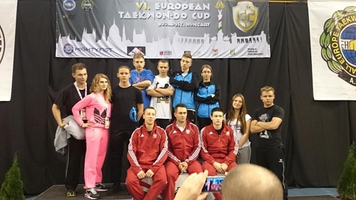 Medale Pucharu Europy w taekwon-do dla legniczan