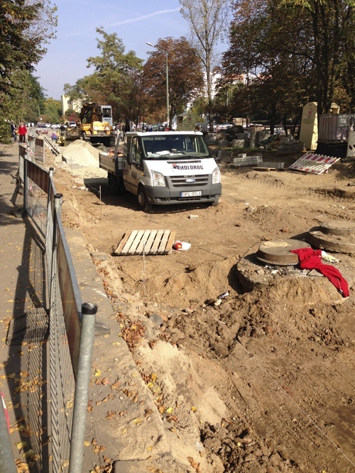 Przebudowa ul. Galaktycznej i Plutona