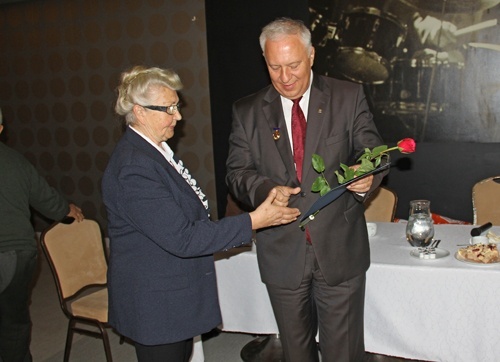 Seniorzy uhonorowali prezydenta
