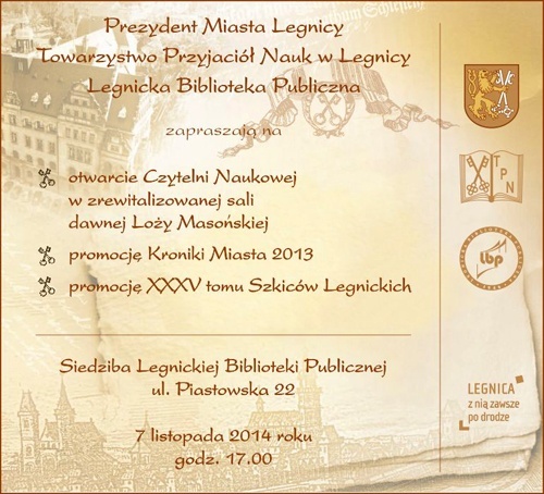  Promocyjny wiecz&oacute;r w sali dawnej loży masońskiej