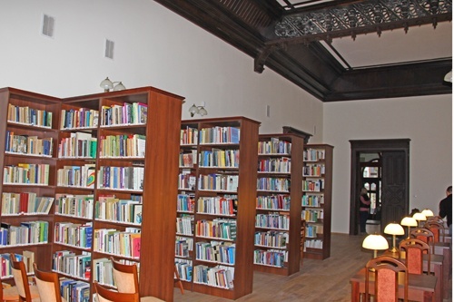 Czytelnia w loży masońskiej. Co za urok