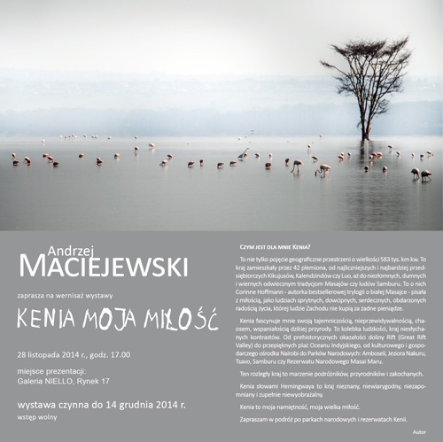 Powitanie z Afryką w Galerii Niello