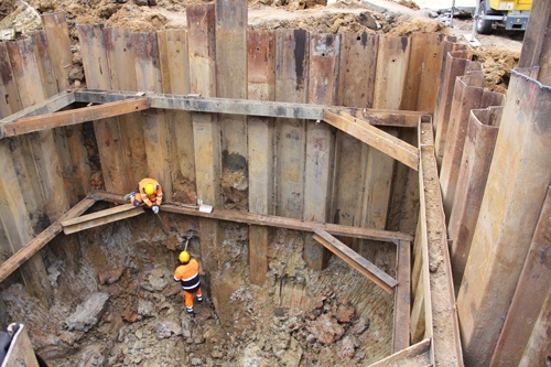 Montaż przepompowni w&oacute;d deszczowych