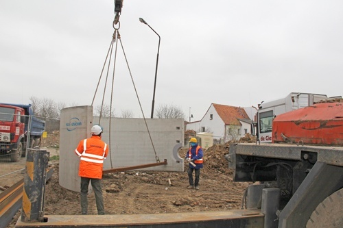 Montaż przepompowni w&oacute;d deszczowych